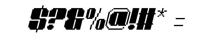 Lumina Lullaby Italic Font OTHER CHARS