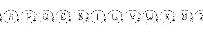 Lumina Wreath Font LOWERCASE