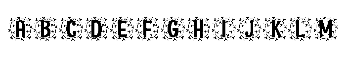 Luminara Monogram Font UPPERCASE