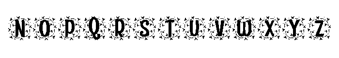 Luminara Monogram Font LOWERCASE