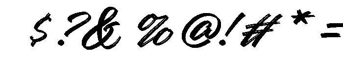 Luminash Font OTHER CHARS