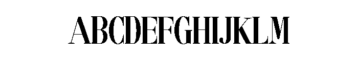 Luminense Serif Regular Font UPPERCASE