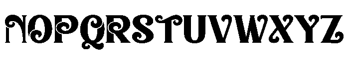 Luminous Christmas Regular Font LOWERCASE