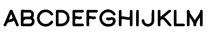 Luminova Rust Font UPPERCASE