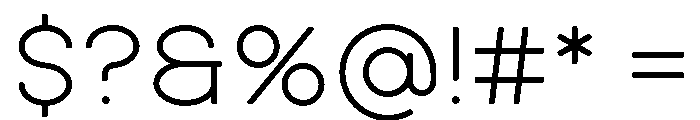 Luminova Soft Font OTHER CHARS
