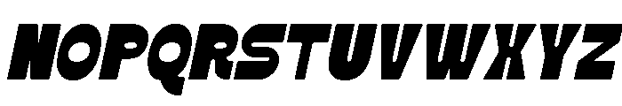 Lumio Italic Font UPPERCASE