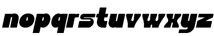 Lumio Italic Font LOWERCASE
