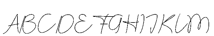 Lumireth Softflow Font UPPERCASE