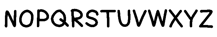 Lumo Round Font UPPERCASE