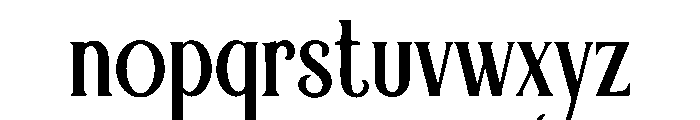 Lumoria Font LOWERCASE