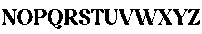 Luna Bloom Regular Font UPPERCASE