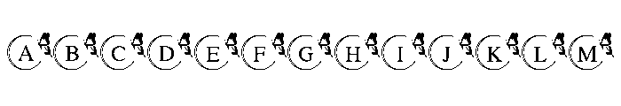 Luna Flutter Monogram FONT