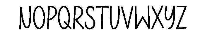 Luna Glint Font UPPERCASE