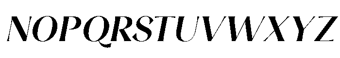 Luna Rossa Bold Italic Font UPPERCASE