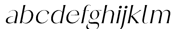 Luna Rossa Light Italic FONT