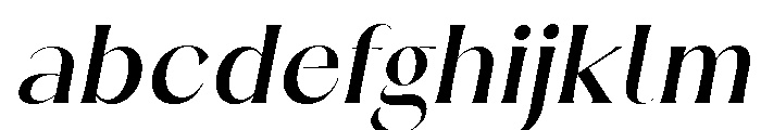 Luna Rossa Medium Italic FONT