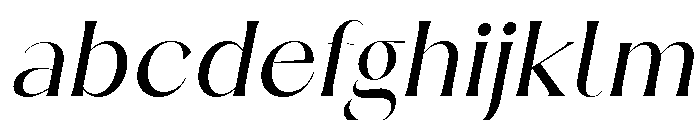Luna Rossa Regular Italic FONT