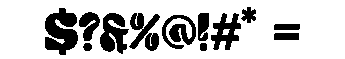 Luna Velasko Font OTHER CHARS