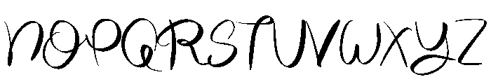 Luna Whimsy Font UPPERCASE