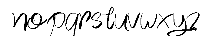 Luna Whimsy Font LOWERCASE