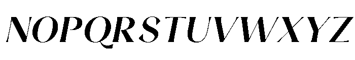 LunaRossa-BoldItalic Font UPPERCASE