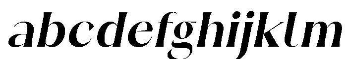 LunaRossa-BoldItalic FONT