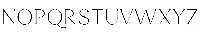 LunaRossa-ExtraLight Font UPPERCASE