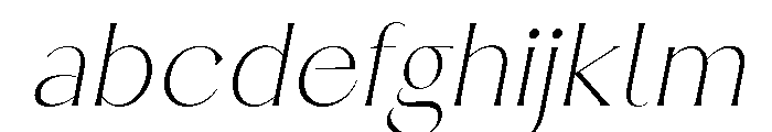 LunaRossa-ExtraLightItalic FONT