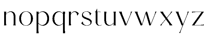 LunaRossa-Light Font LOWERCASE