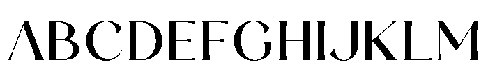 LunaRossa-Medium Font UPPERCASE