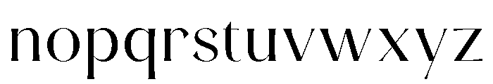 LunaRossa-Regular Font LOWERCASE
