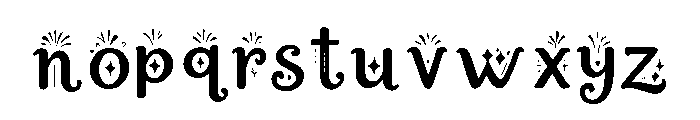 Lunar_Countdown Font LOWERCASE