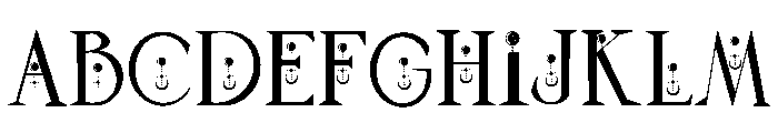 Lunar Mystic Font UPPERCASE