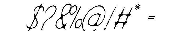 LunarMelody Font OTHER CHARS