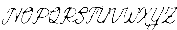 LunarMelody Font UPPERCASE