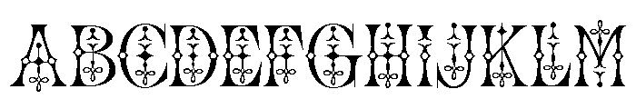 Lunare Magic Regular Font UPPERCASE