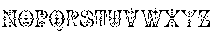 Lunare Magic Regular Font LOWERCASE