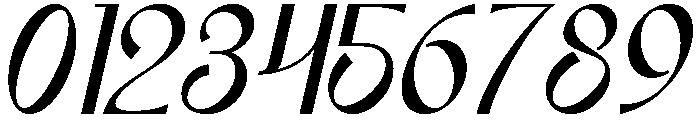 Lunavera Italic Font OTHER CHARS