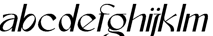 Lunavera Italic FONT