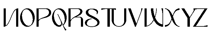 Lunavera Font UPPERCASE