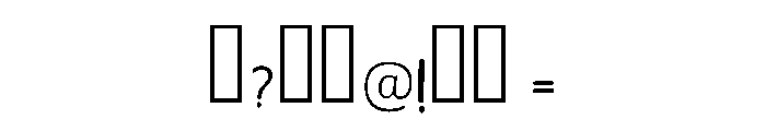 Lunavo Regular Font OTHER CHARS