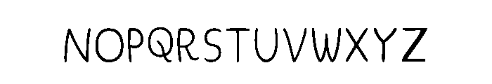 Lunavo Regular Font UPPERCASE