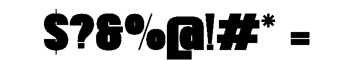 Luncher Regular Font OTHER CHARS