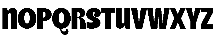 Lune Night Regular Font UPPERCASE