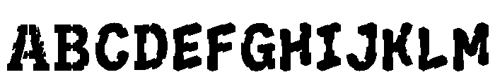 Lune Regular Font UPPERCASE