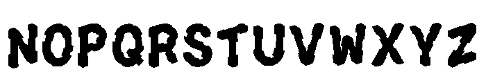 Lune Regular Font UPPERCASE