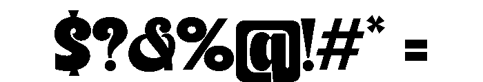 LuneNight-Regular Font OTHER CHARS