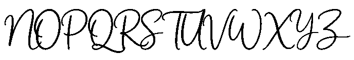Lunelle Grace Font UPPERCASE