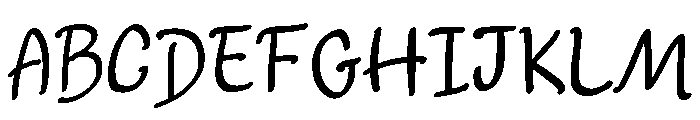 Lunelle Font UPPERCASE