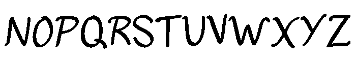 Lunelle Font UPPERCASE